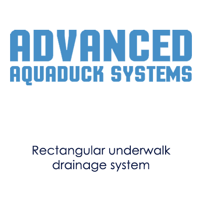 Image showing Advanced Aquaduck logo and products offered