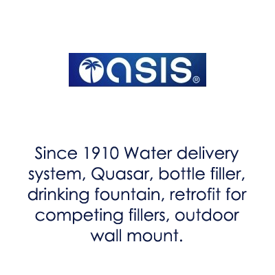 Image showing Oasis logo and products offered